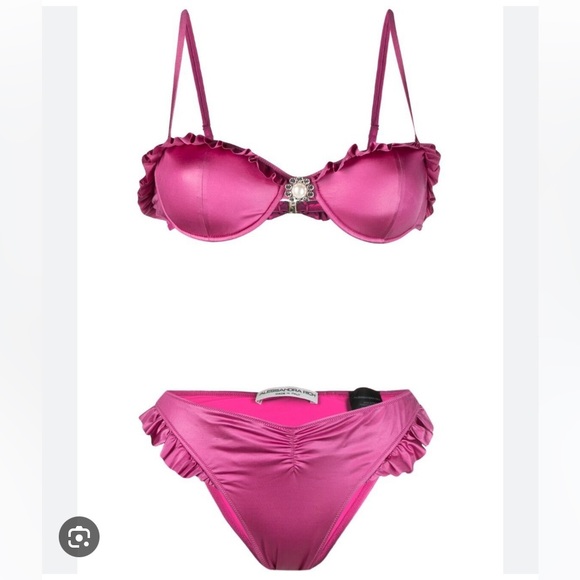 Alessandra Rich Other - ❤️Alessandra Rich Pink Embellished Bikini❤️